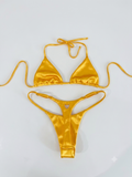 Shimmering Yellow bikini