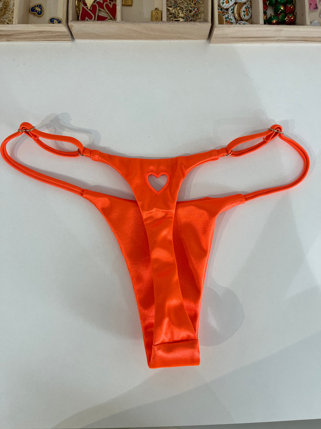 Shimmering Orange bikini