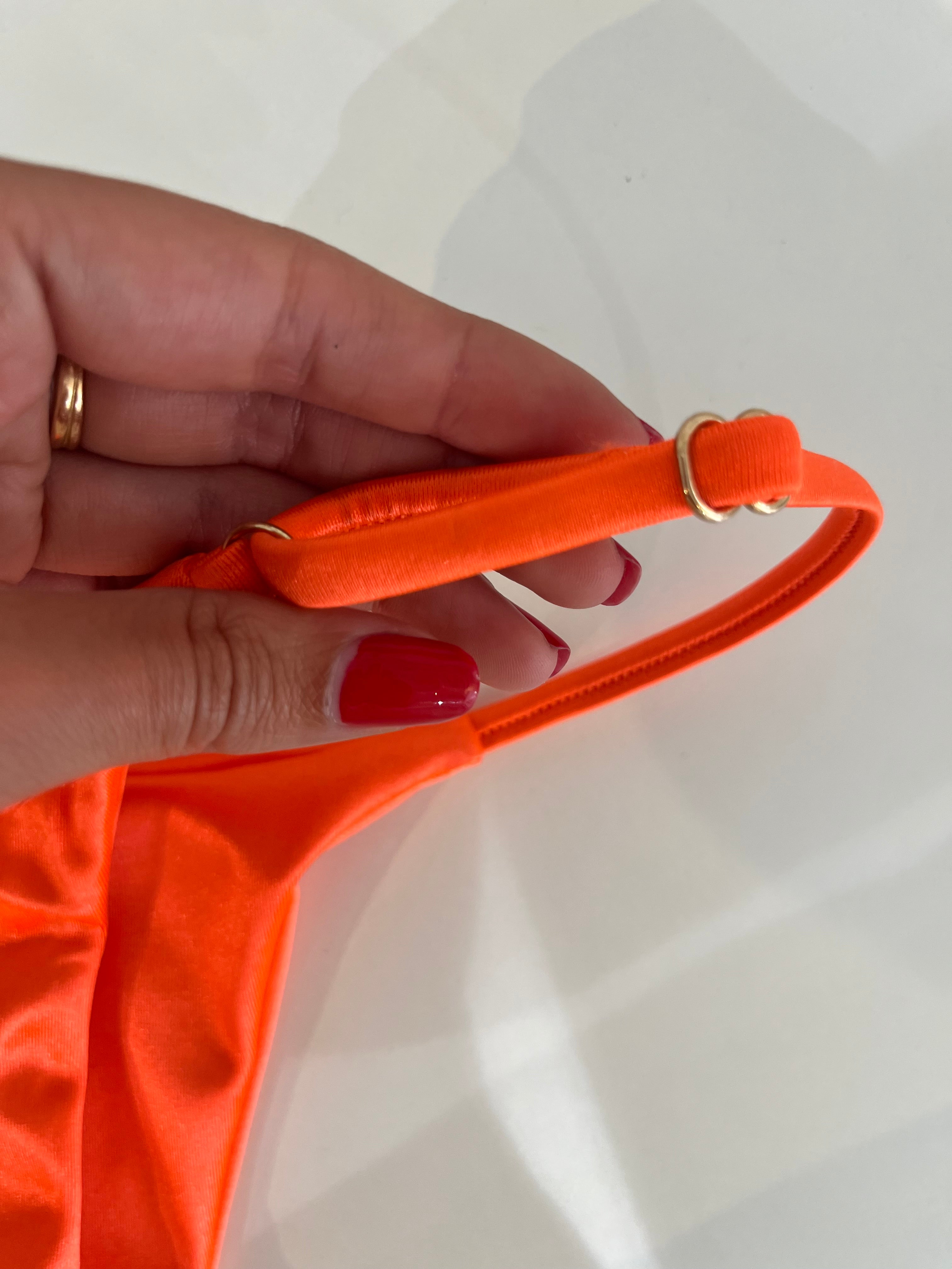 Shimmering Orange bikini